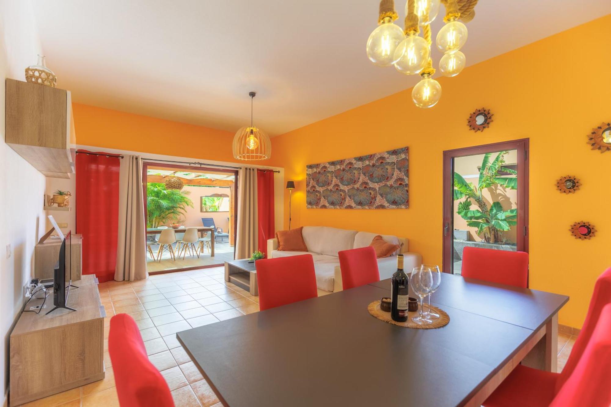 Villa Jacuzzi & Barbecue La Oliva Luaran gambar